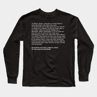 O Romeo Romeo Long Sleeve T-Shirt